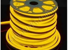 Гибкий неон 12В SMD 2835/120 (IP67) Жёлтый